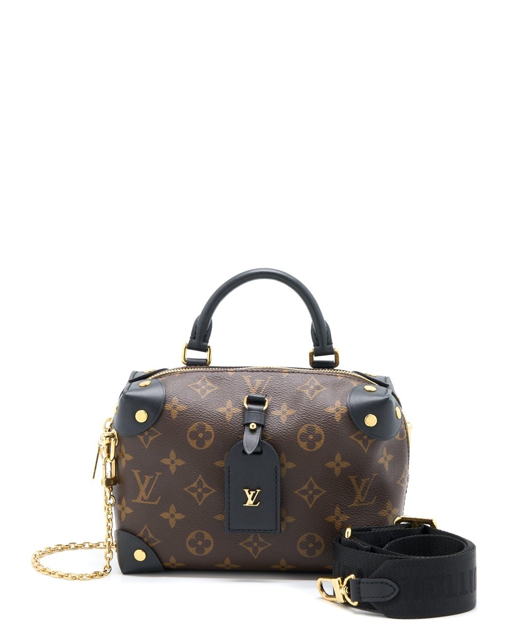 AAA Replica Louis Vuitton LV PETITE MALLE SOUPLE MONOGRAM CANVAS GHW
