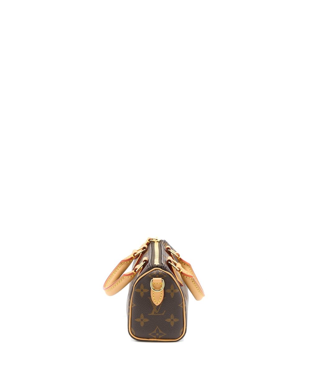 AAA Replica Louis Vuitton LV NANO SPEEDY MONOGRAM CANVAS GHW (NEW VERSION)