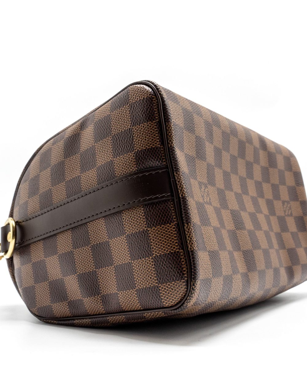 AAA Replica Louis Vuitton LV SPEEDY BANDOULIERE 25 DAMIER EBENE CANVAS GHW