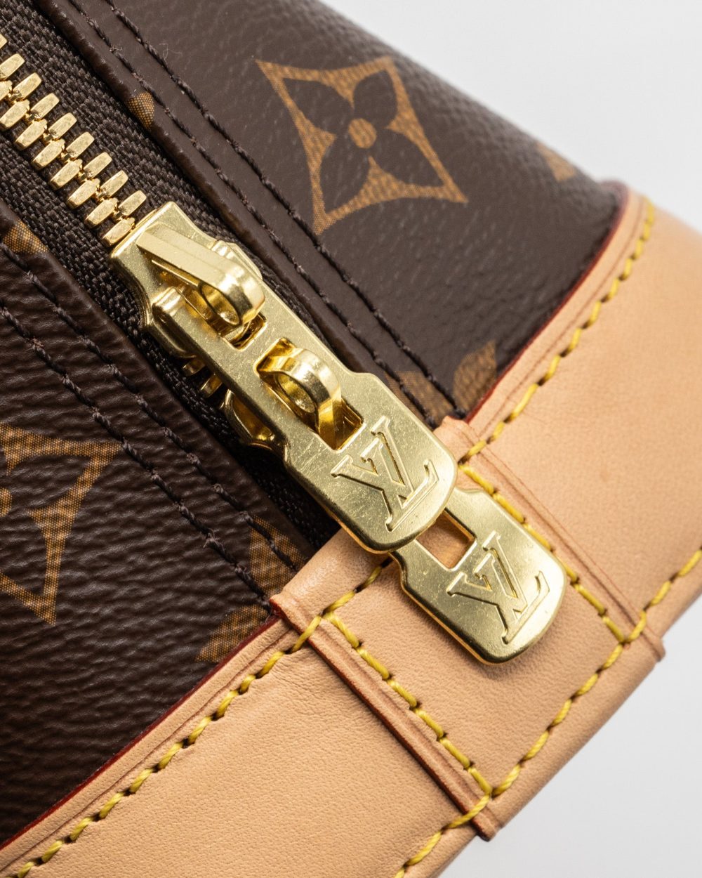 AAA Replica Louis Vuitton LV ALMA BB MONOGRAM CANVAS GHW