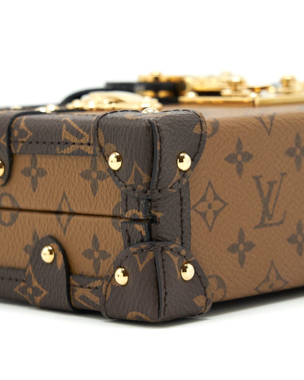 AAA Replica Louis Vuitton LV PETITE MALLE MONOGRAM REVERSE CANVAS