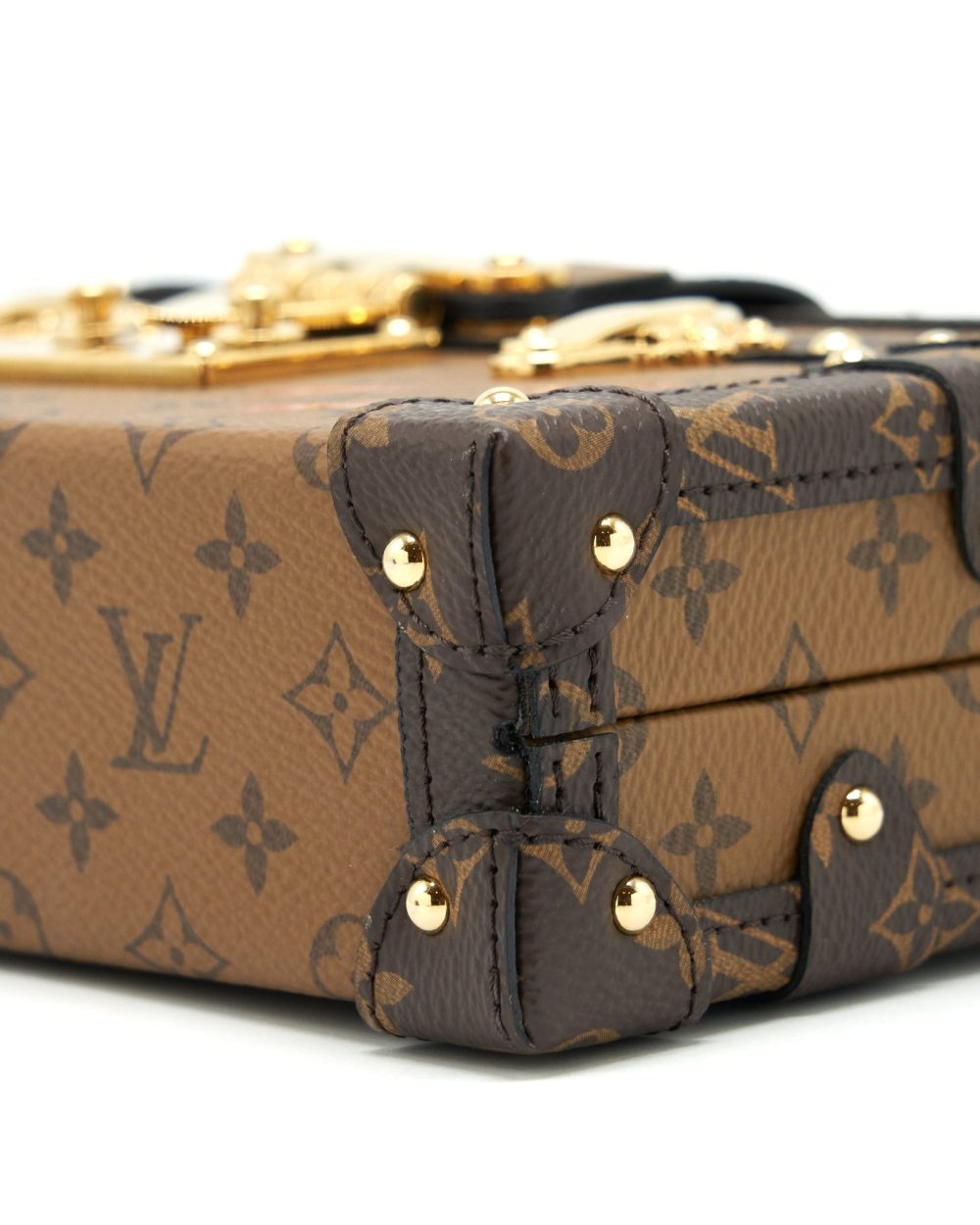 AAA Replica Louis Vuitton LV PETITE MALLE MONOGRAM REVERSE CANVAS