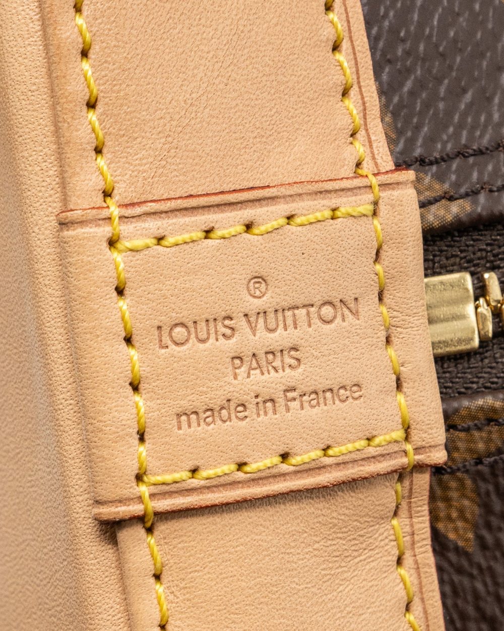 AAA Replica Louis Vuitton LV ALMA BB MONOGRAM CANVAS GHW