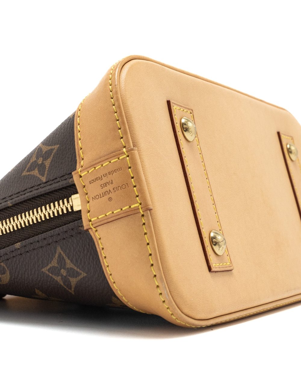 AAA Replica Louis Vuitton LV ALMA BB MONOGRAM CANVAS GHW (NEW VERISON)