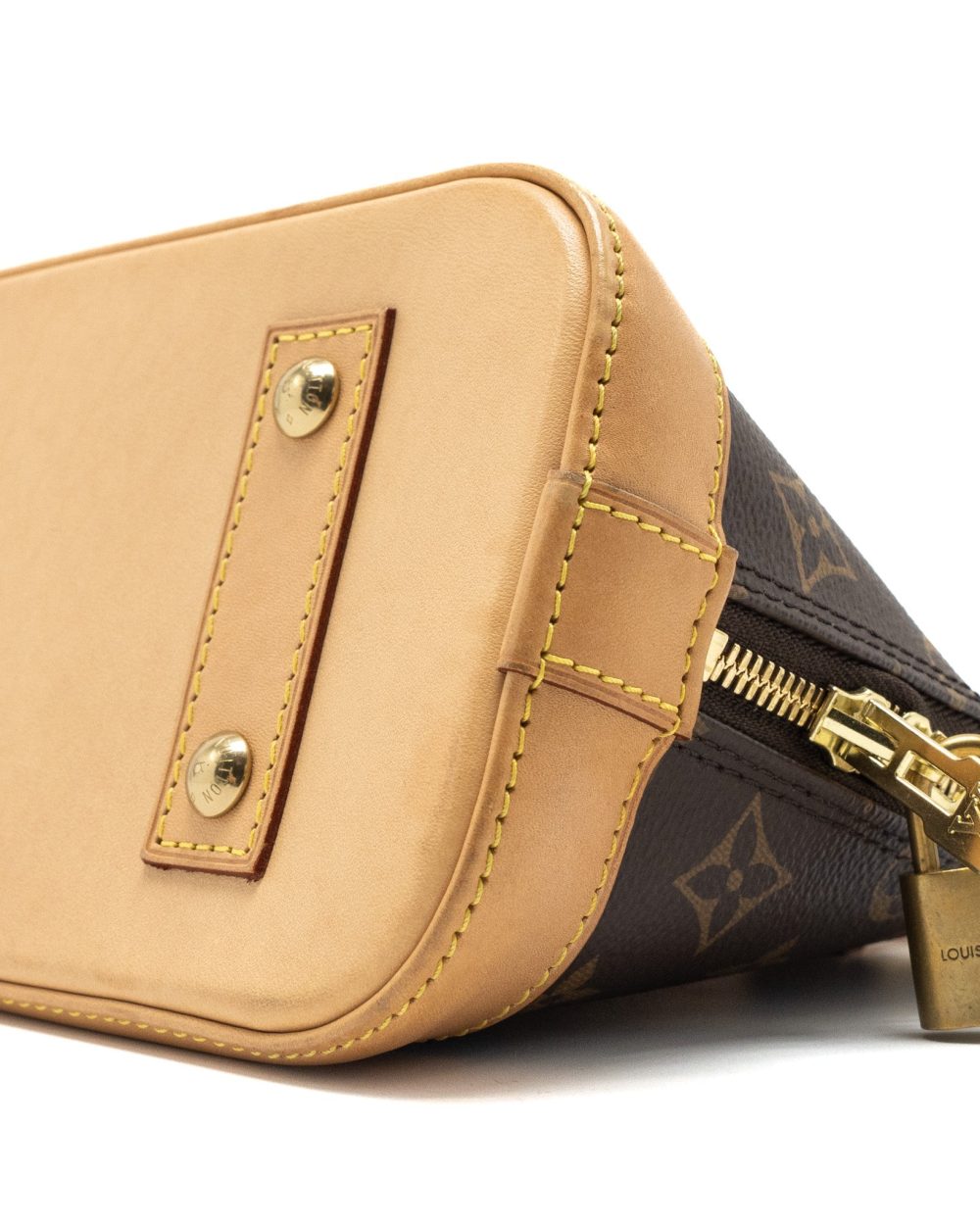 AAA Replica Louis Vuitton LV ALMA BB MONOGRAM CANVAS GHW (NEW VERISON)