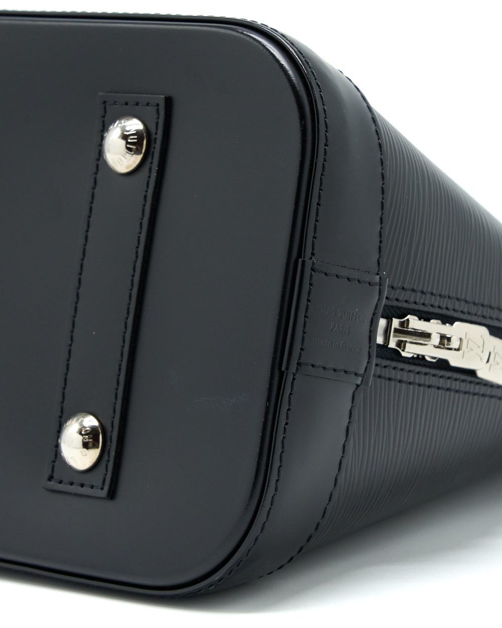 AAA Replica Louis Vuitton LV ALMA PM EPI BLACK SHW