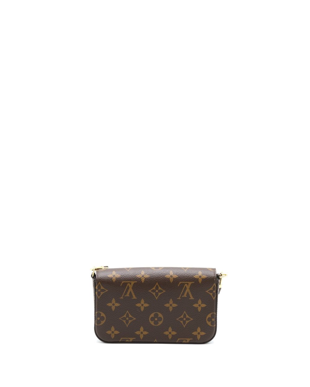 AAA Replica Louis Vuitton LV FELICIE STRAP&GO MONOGRAM CANVAS GHW