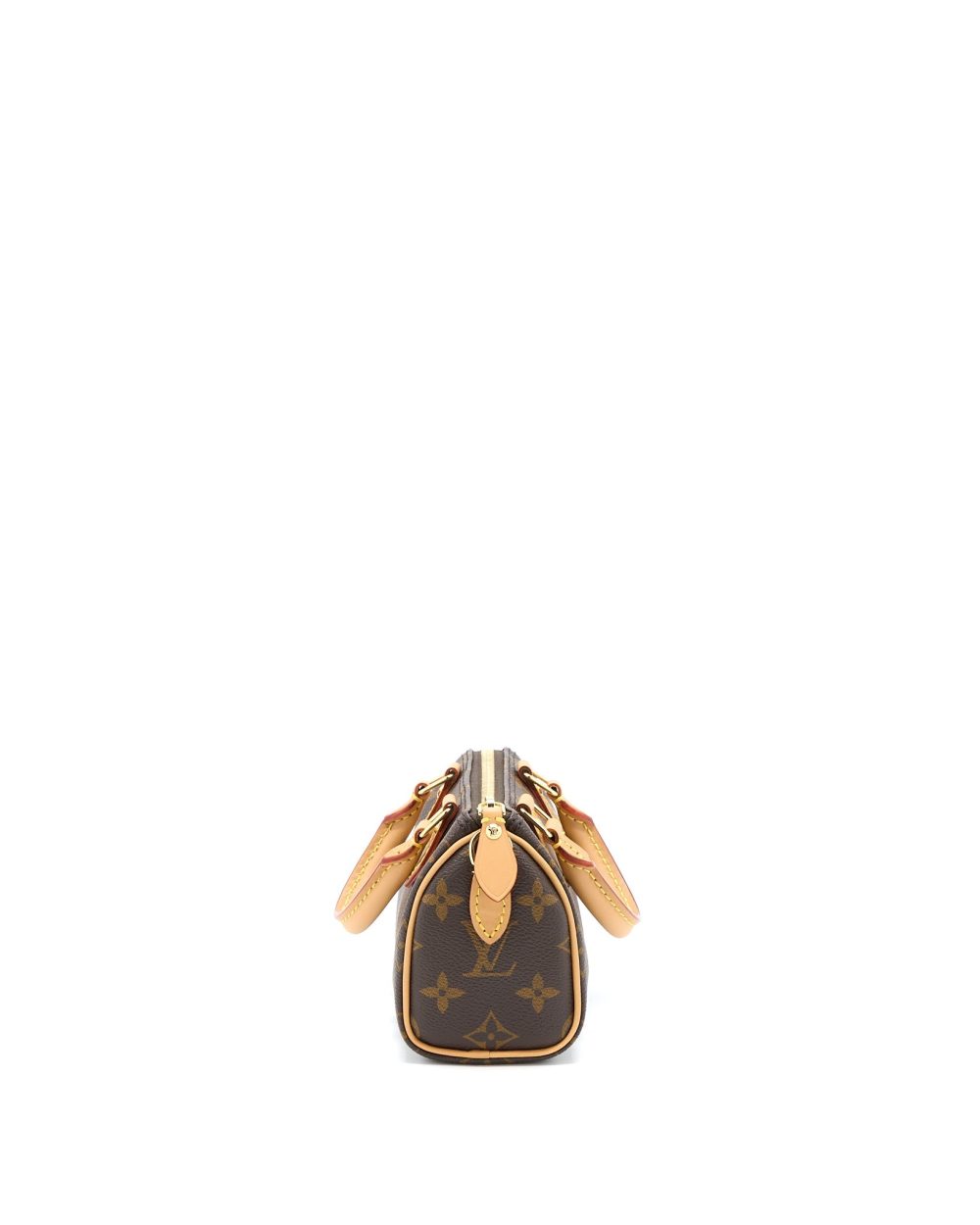 AAA Replica Louis Vuitton LV NANO SPEEDY MONOGRAM CANVAS GHW (NEW VERSION)