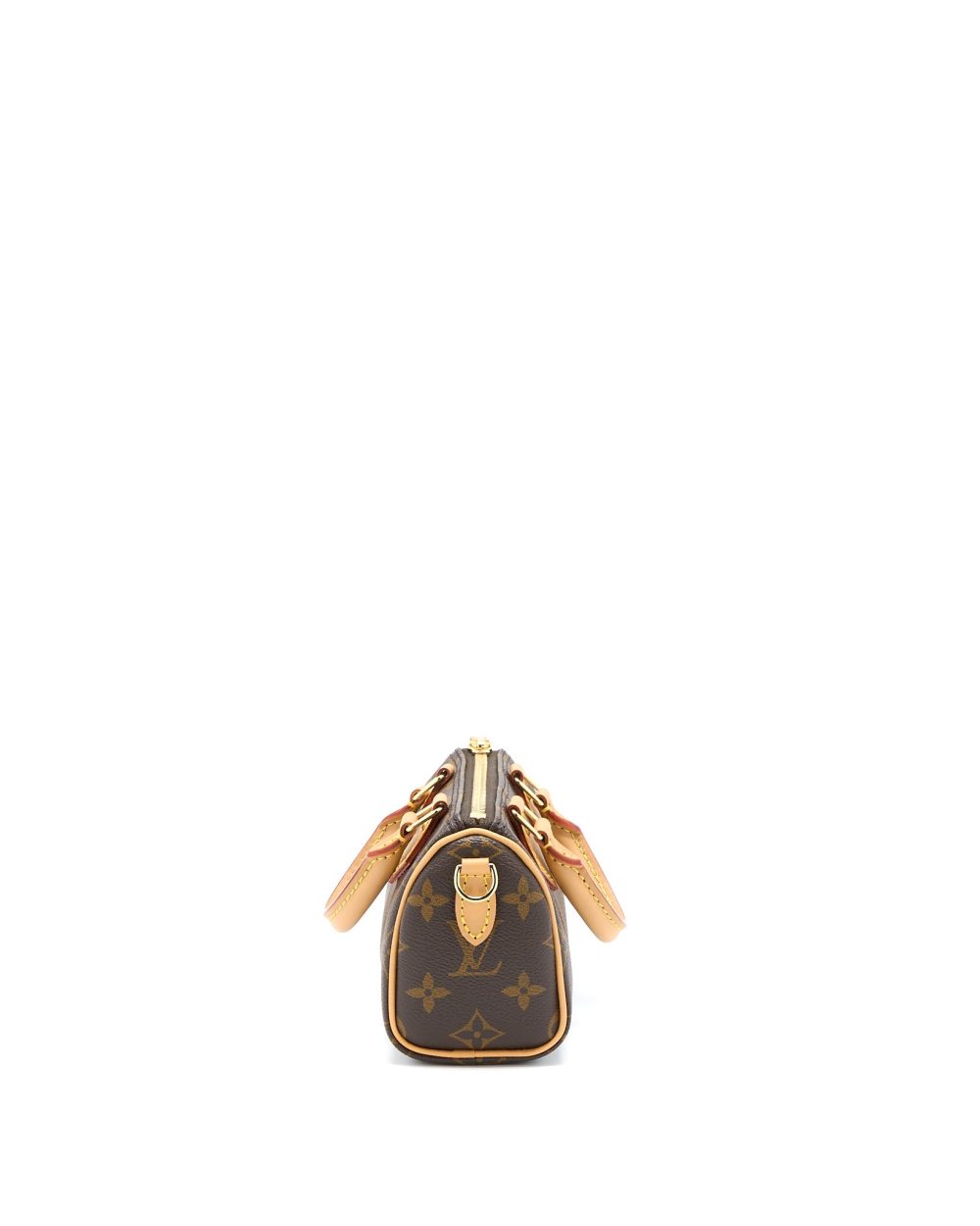 AAA Replica Louis Vuitton LV NANO SPEEDY MONOGRAM CANVAS GHW (NEW VERSION)