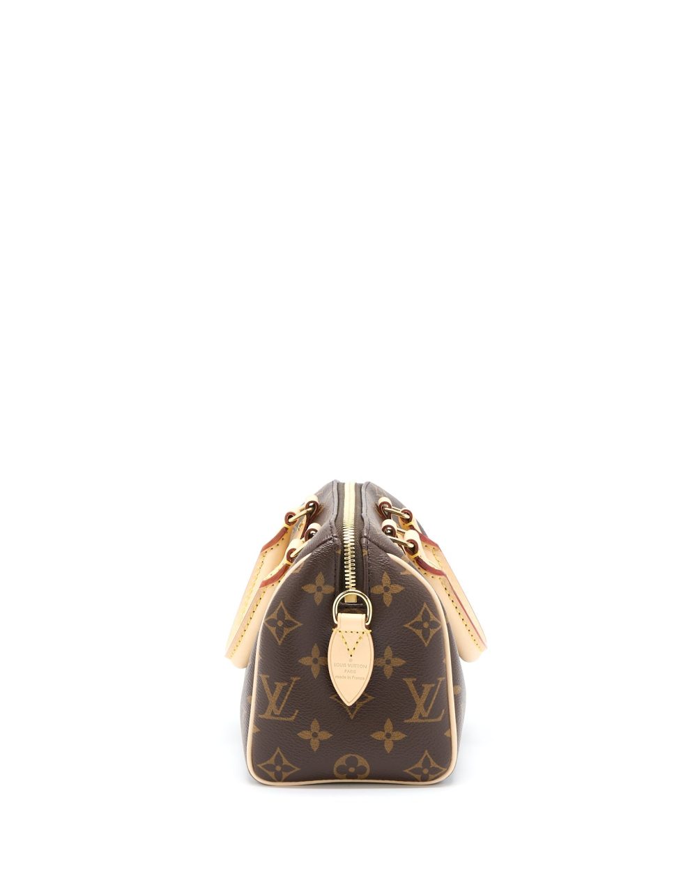 AAA Replica Louis Vuitton LV SPEEDY 20 BANDOULIERE MONOGRAM CANVAS GHW