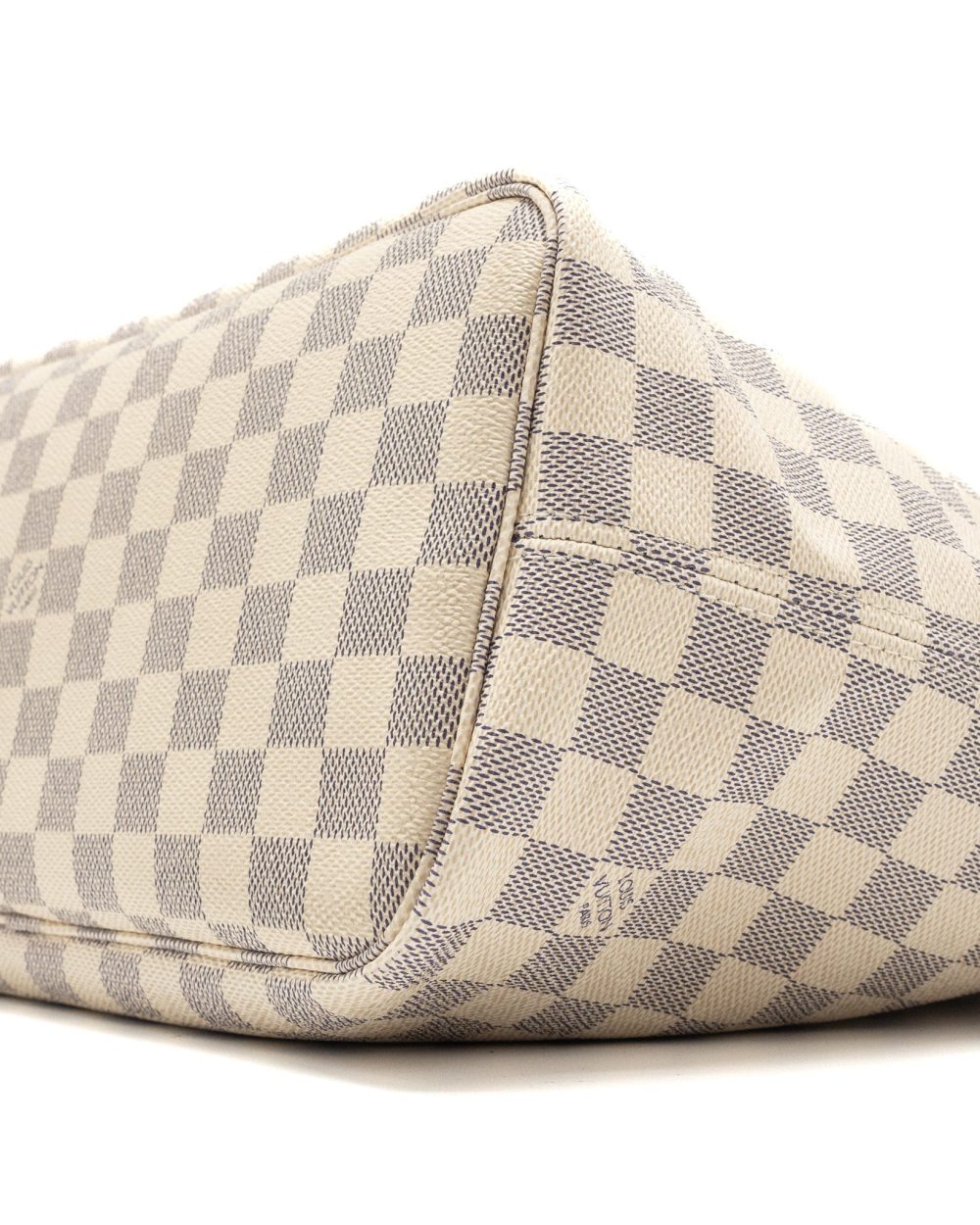 AAA Replica Louis Vuitton LV NEVERFULL MM DAMIER AZUR CANVAS GHW