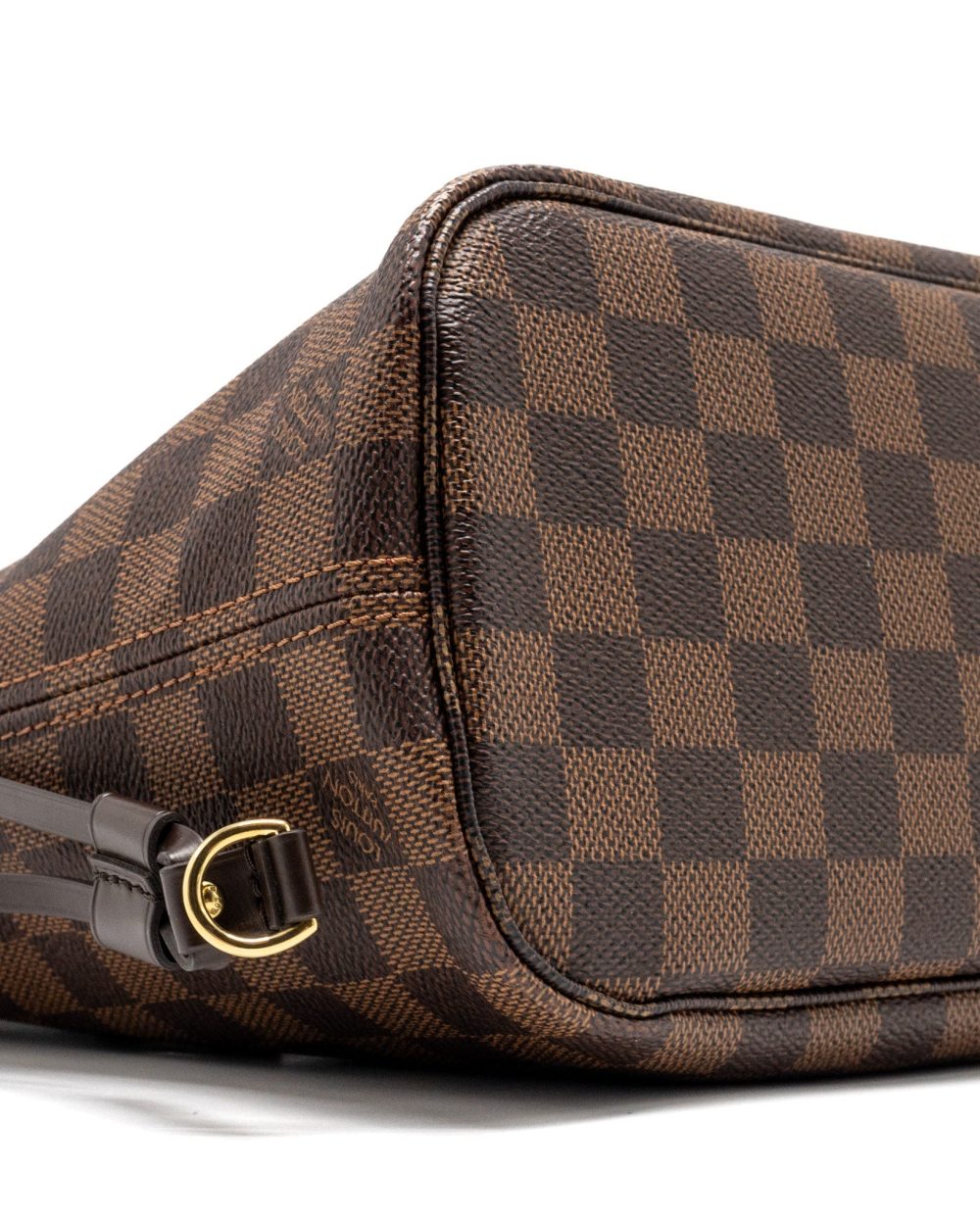 AAA Replica Louis Vuitton LV NEVERFULL PM DAMIER EBENE CANVAS GHW