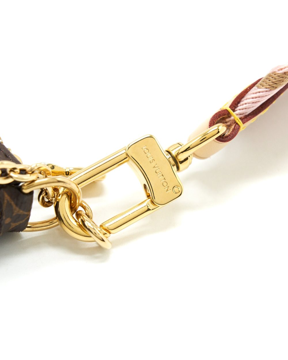 AAA Replica Louis Vuitton LV MULTI POCHETTE ACCESSORIES PINK STRAP