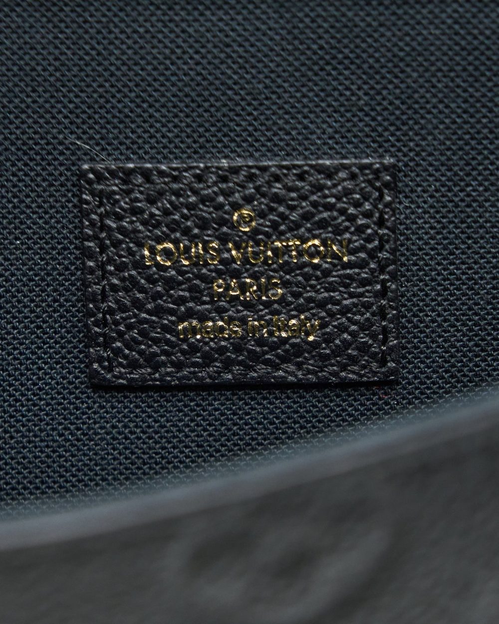 AAA Replica Louis Vuitton LV FELICIE POCHETTE MONOGRAM EMPREINTE BLACK GHW