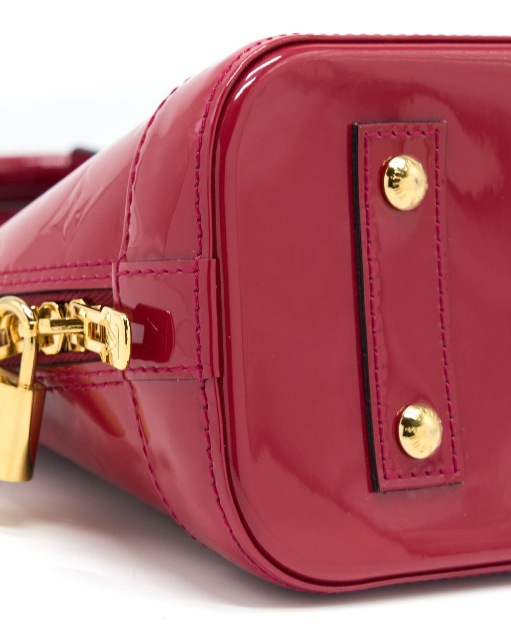 AAA Replica Louis Vuitton LV ALMA BB MONOGRAM VERNICE PINK GHW