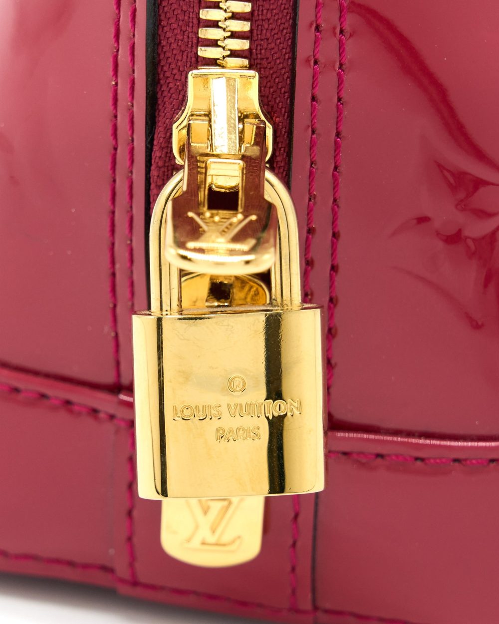 AAA Replica Louis Vuitton LV ALMA BB MONOGRAM VERNICE PINK GHW
