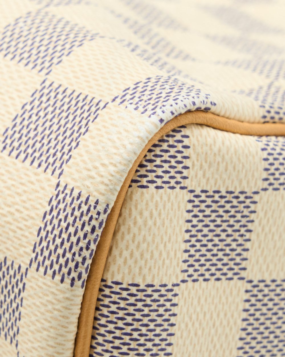 AAA Replica Louis Vuitton LV SPEEDY 30 DAMIER AZUR CANVAS GHW