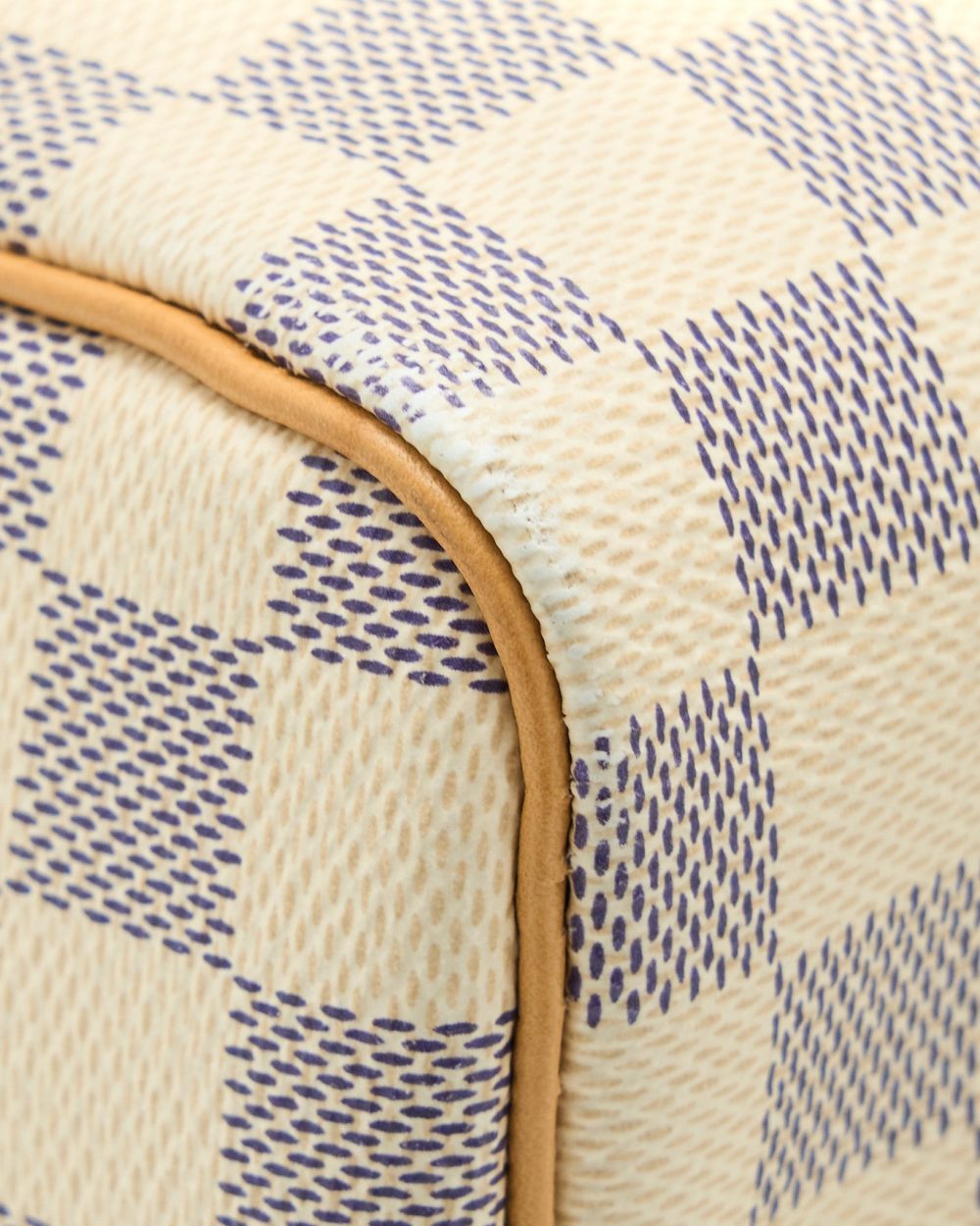 AAA Replica Louis Vuitton LV SPEEDY 30 DAMIER AZUR CANVAS GHW
