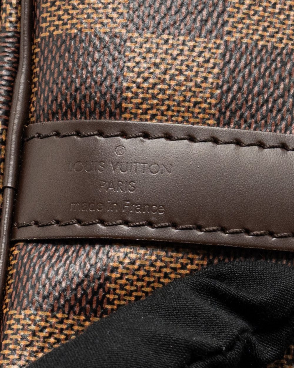 AAA Replica Louis Vuitton LV SPEEDY BANDOULIERE 25 DAMIER EBENE CANVAS GHW