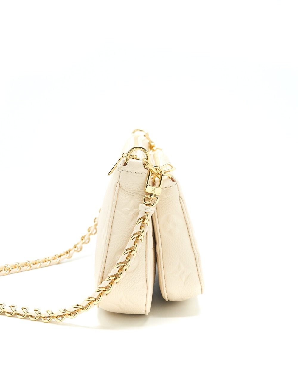 AAA Replica Louis Vuitton LV MULTI POCHETTE WHITE