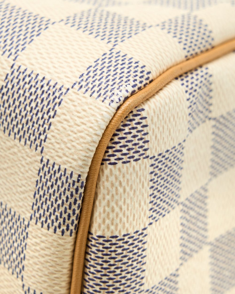 AAA Replica Louis Vuitton LV SPEEDY 30 DAMIER AZUR CANVAS GHW
