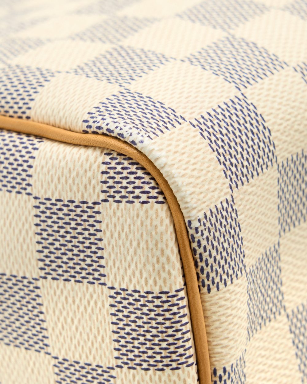 AAA Replica Louis Vuitton LV SPEEDY 30 DAMIER AZUR CANVAS GHW