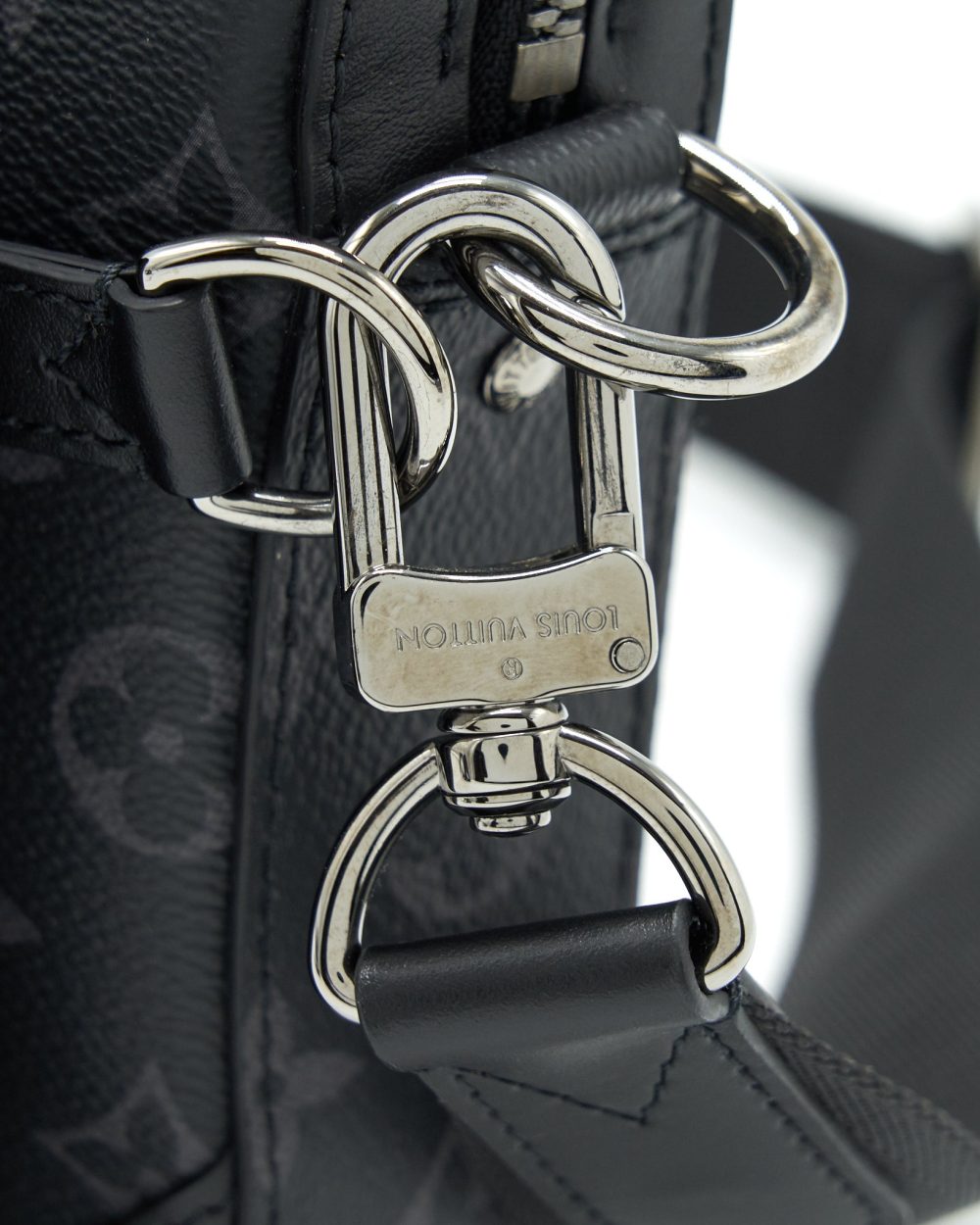 AAA Replica Louis Vuitton LV TRIO MESSENGER MONOGRAM ECLIPSE COATED CANVAS