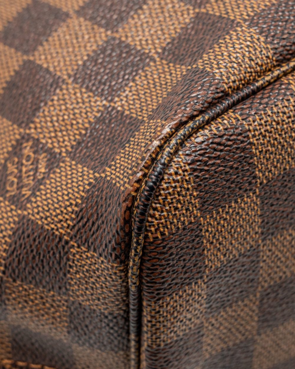 AAA Replica Louis Vuitton LV NEVERFULL MM DAMIER EBENE CANVAS GHW