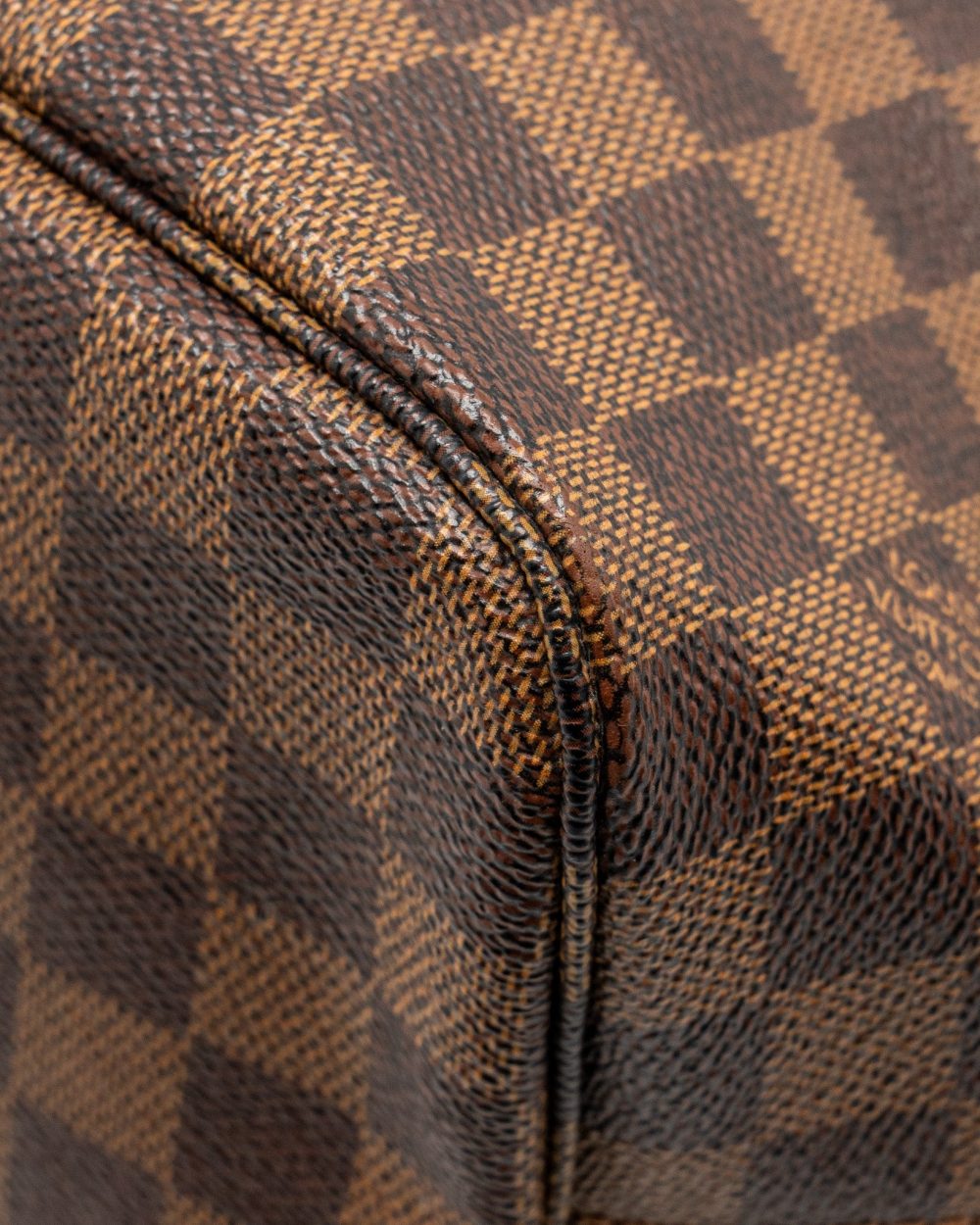 AAA Replica Louis Vuitton LV NEVERFULL MM DAMIER EBENE CANVAS GHW