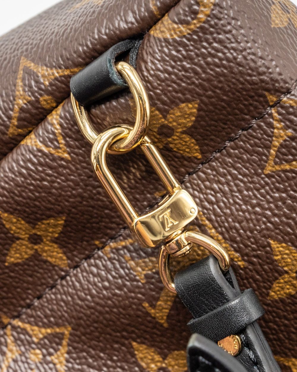 AAA Replica Louis Vuitton LV MINI PALM SPRING BACKPACK MONOGRAM CANVAS GHW