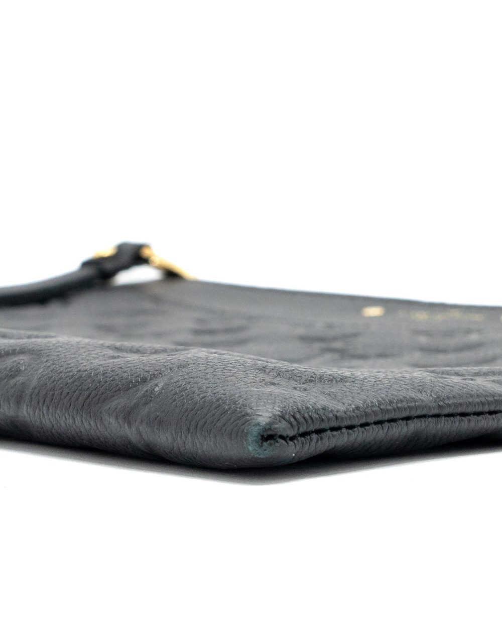 AAA Replica Louis Vuitton LV CLUTCH MONOGRAM EMPREINTE CALFSKIN BALCK GHW