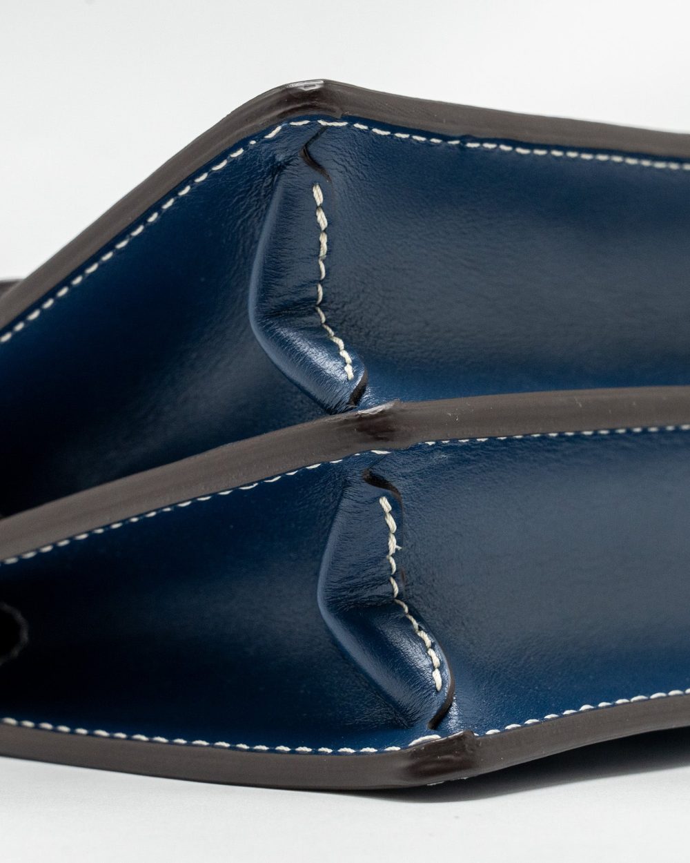AAA Replica Louis Vuitton LV MINI DAUPHINE DENIM BLUE GHW