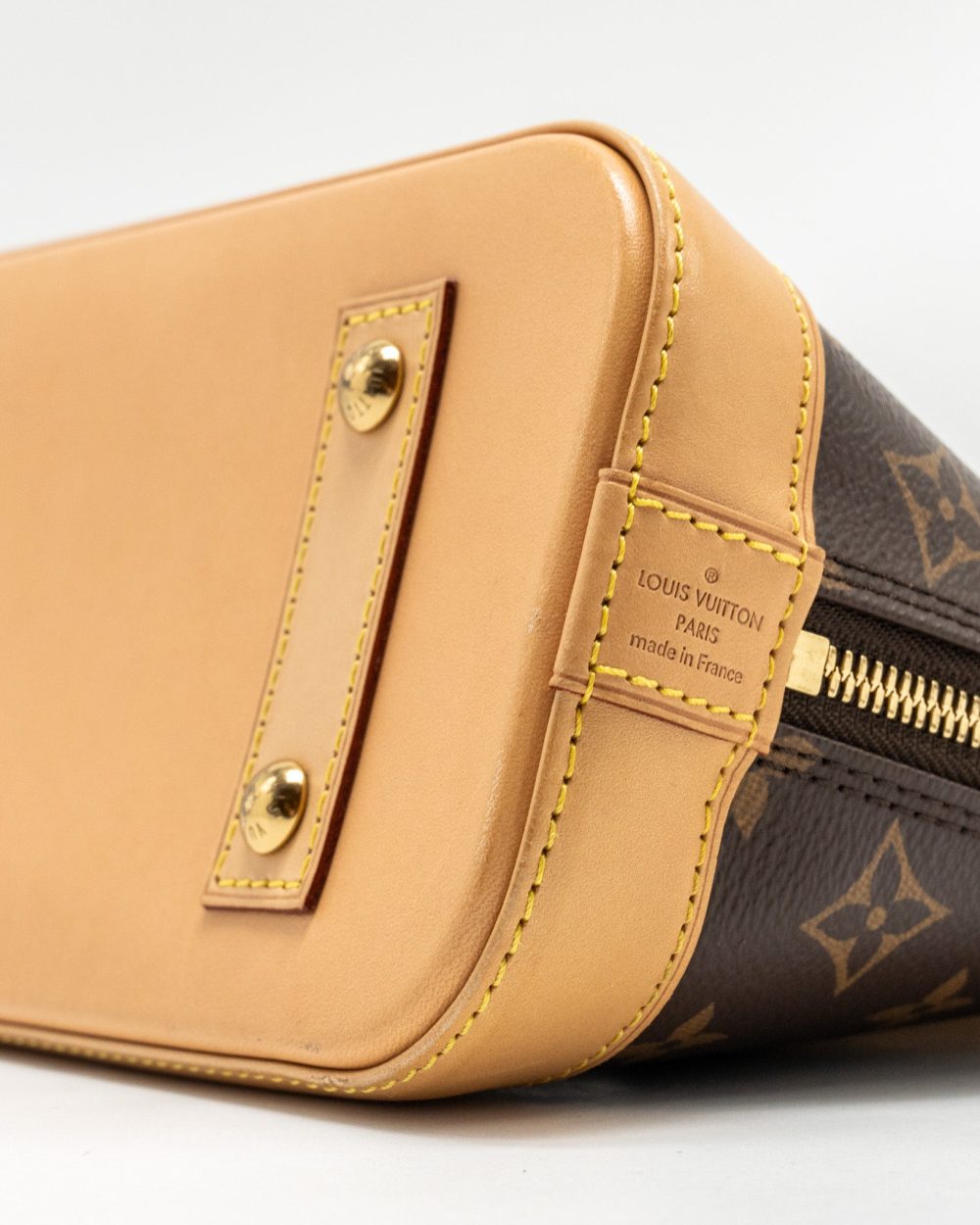 AAA Replica Louis Vuitton LV ALMA BB MONOGRAM CANVAS GHW