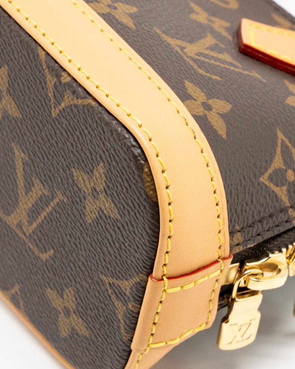 AAA Replica Louis Vuitton LV NANO ALMA MONOGRAM CANVAS GHW