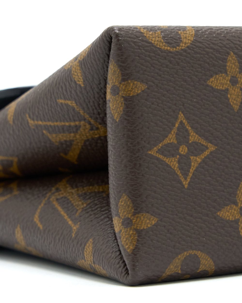 AAA Replica Louis Vuitton LV LOCKY BB MONOGRAM CANVAS/LEATHER BLACK GHW