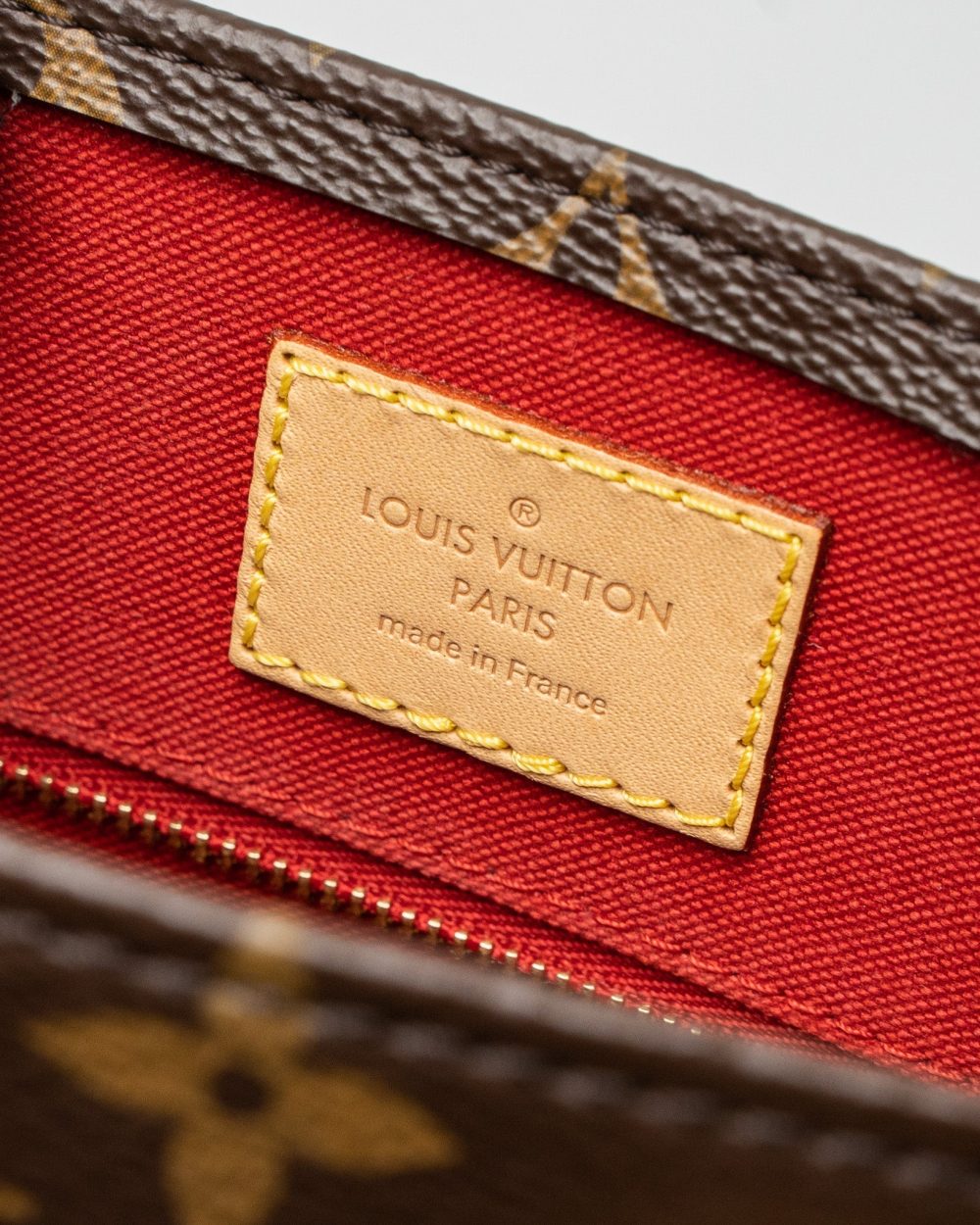 AAA Replica Louis Vuitton LV SAC PLAT BB MONOGRAM CANVAS GHW (NEW VERSION)