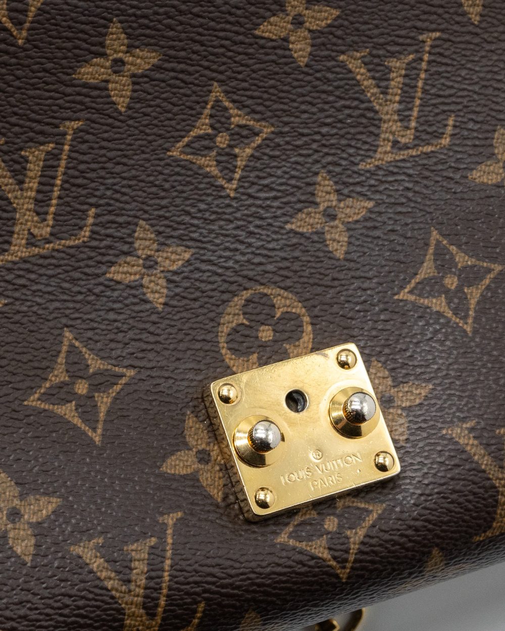 AAA Replica Louis Vuitton LV PALLAS CHAIN BAG MONOGRAM CANVAS / CALFSKIN RED GHW