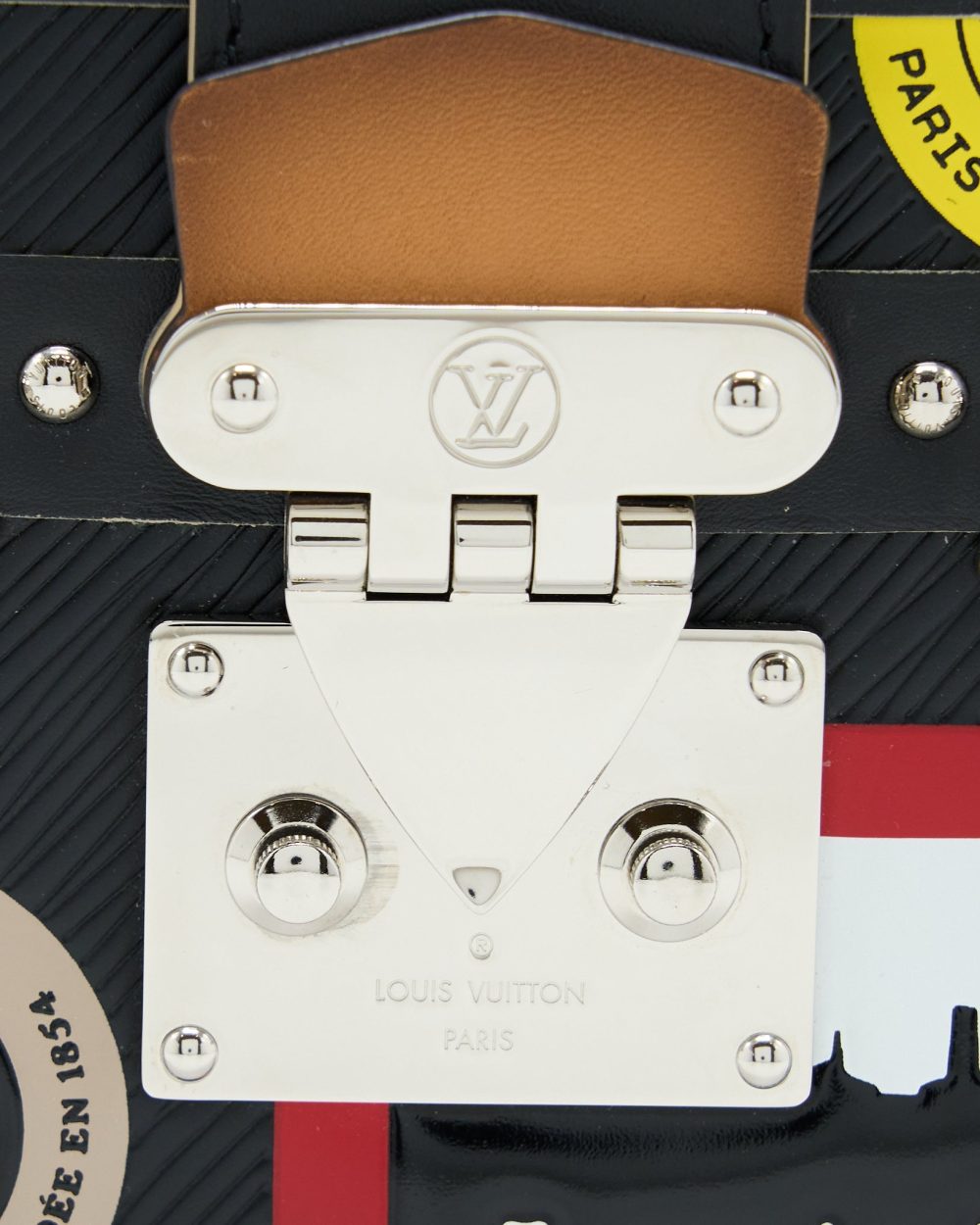 AAA Replica Louis Vuitton LV PETIT MALLE LIMITED EDITION BLACK/MULTICOLOUR SHW