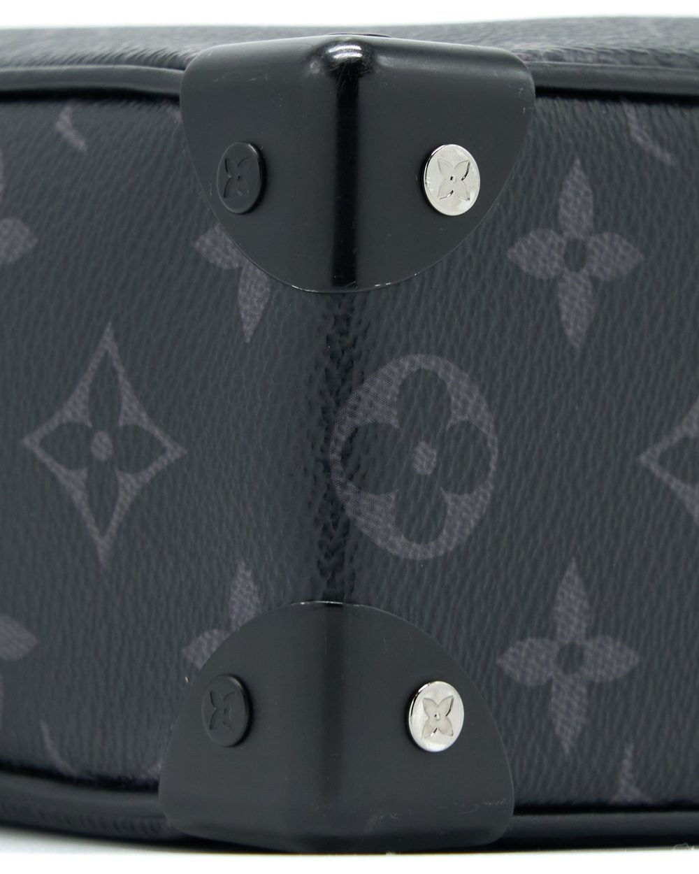 AAA Replica Louis Vuitton LV MINI SOFT TRUNK MONOGRAM ECLIPSE CANVAS MATTE-BLACK HARDWARE