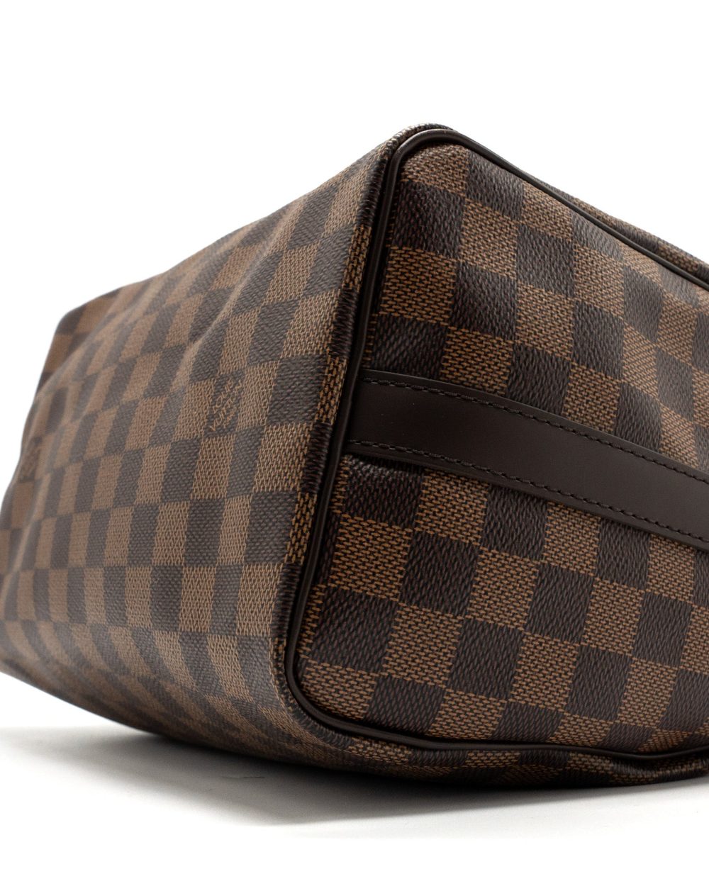 AAA Replica Louis Vuitton LV SPEEDY BANDOULIERE 25 DAMIER EBENE CANVAS GHW(NEW VERSION)