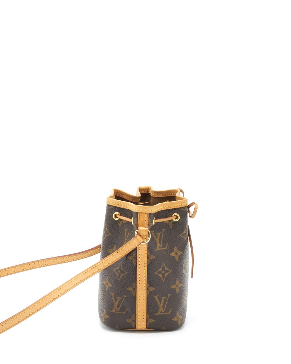 AAA Replica Louis Vuitton LV NANO NOE MONOGRAM CANVAS GHW