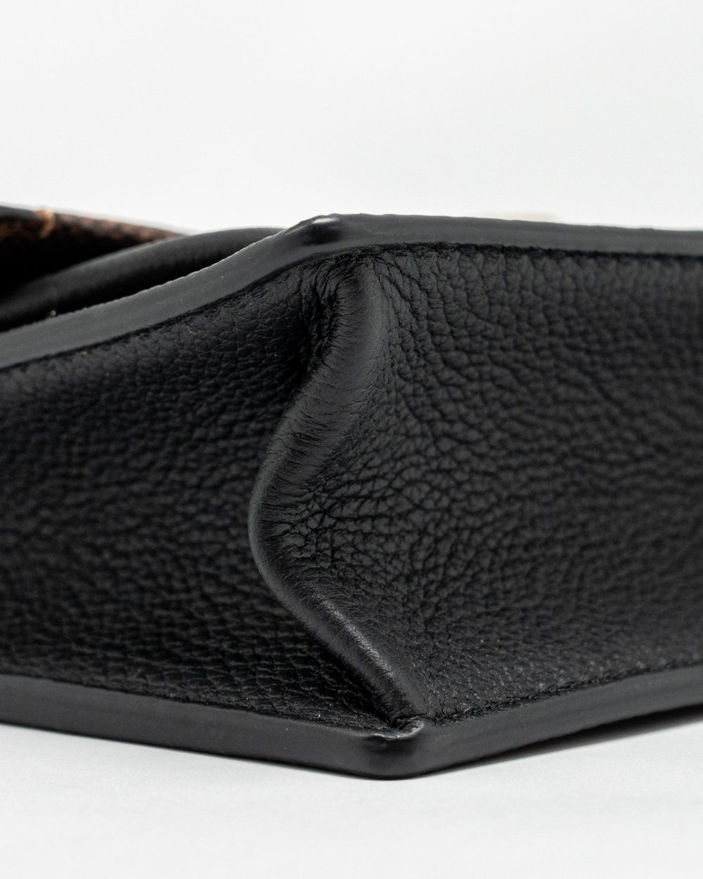 AAA Replica Louis Vuitton LV VAVIN CHAIN WALLET DAMIER EBENE CANVAS GHW