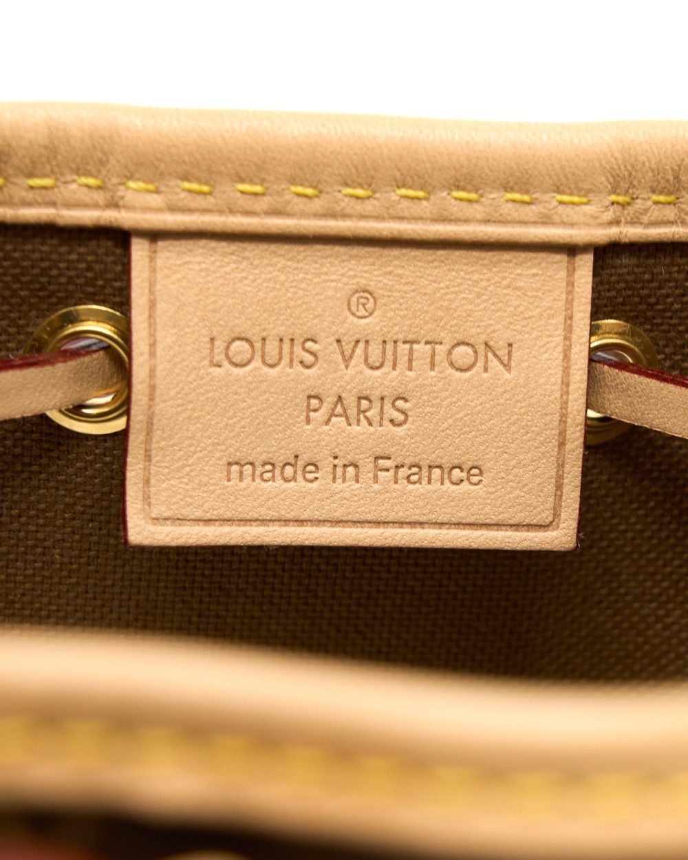 AAA Replica Louis Vuitton LV NANO NOE MONOGRAM CANVAS GHW