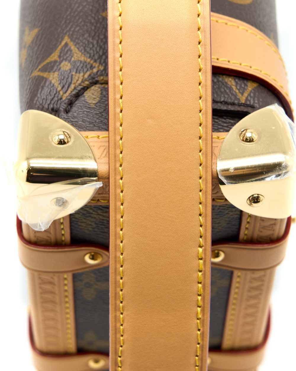 AAA Replica Louis Vuitton LV SIDE TRUNK MONOGRAM CANVAS GHW (NEW VERSION)