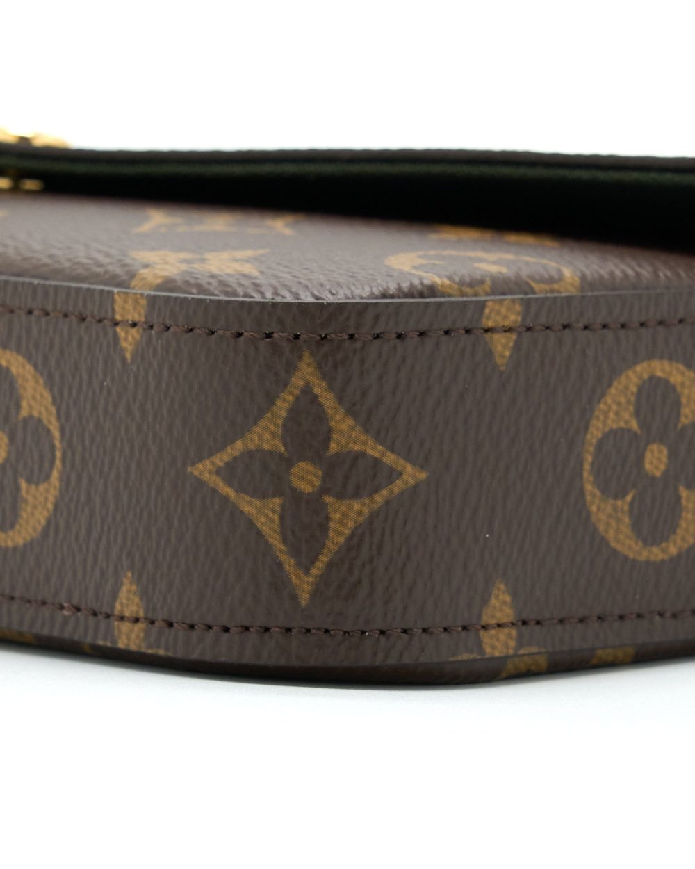 AAA Replica Louis Vuitton LV FELICIE STRAP&GO MONOGRAM CANVAS GHW