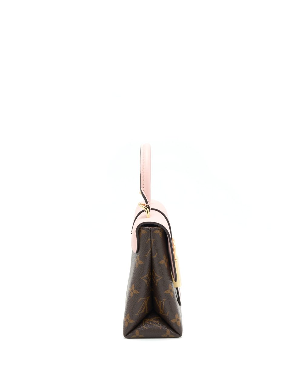 AAA Replica Louis Vuitton LV LOCKY BB MONOGRAM CANVAS / ROSE POUDRE