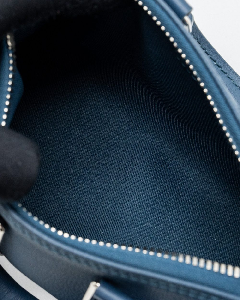 AAA Replica Louis Vuitton LV KEEPALL XS CALFSKIN BLUE SHW (NEW VERSION)