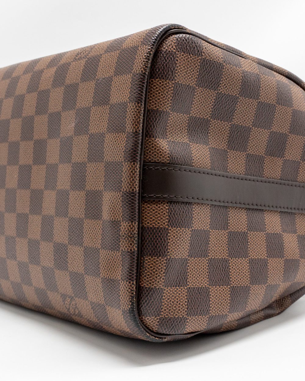 AAA Replica Louis Vuitton LV SPEEDY BANDOULIERE 30 DAMIER EBENE CANVAS GHW
