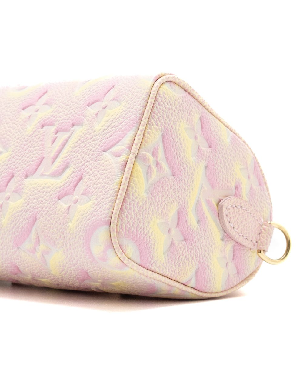 AAA Replica Louis Vuitton LV NANO SPEEDY MONOGRAM EMPREINTE PINK/MULTICOLOUR GHW (NEW VERSION)