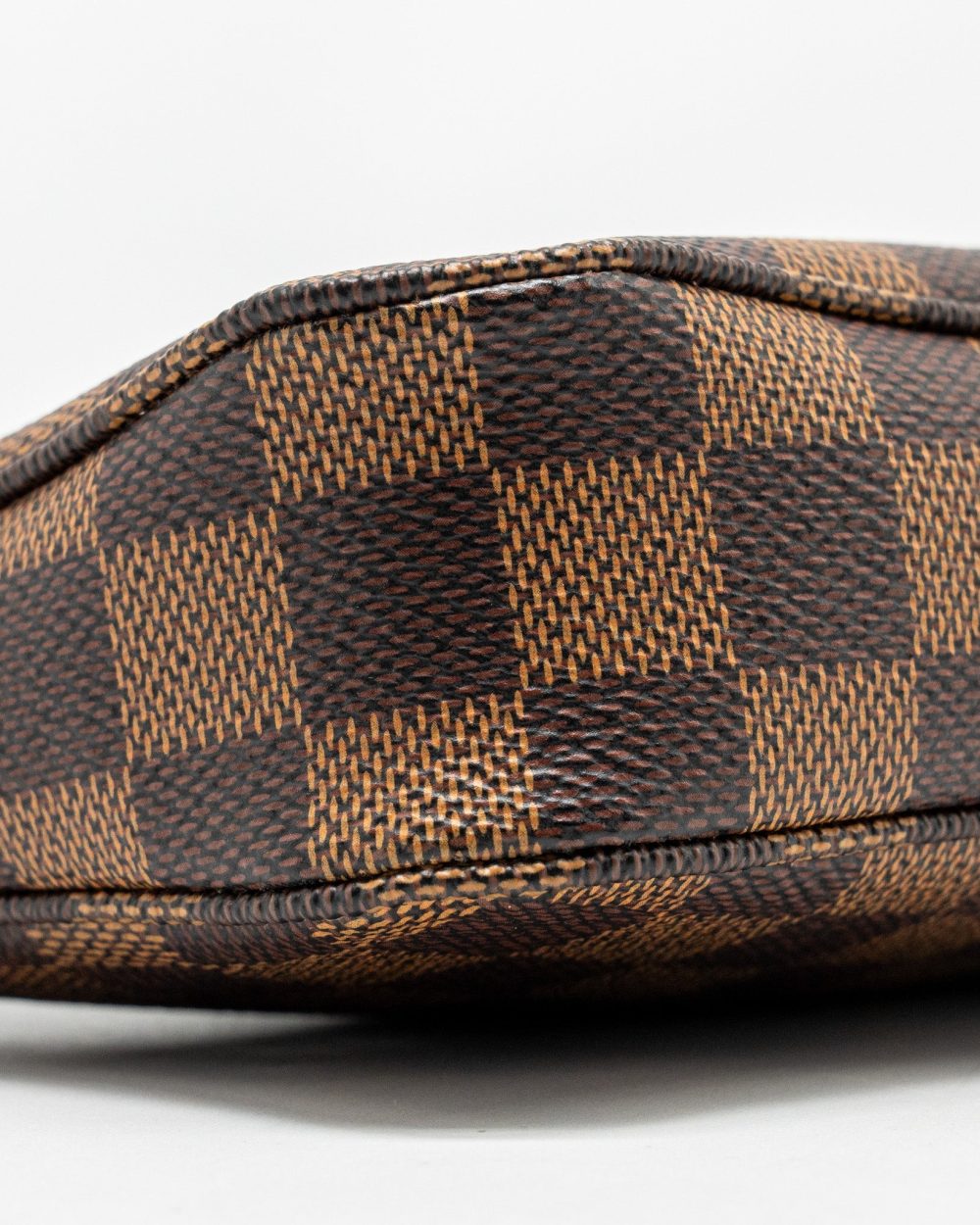 AAA Replica Louis Vuitton LV POCHETTE ACCESSOIRES DAMIER EBENE CANVAS GHW